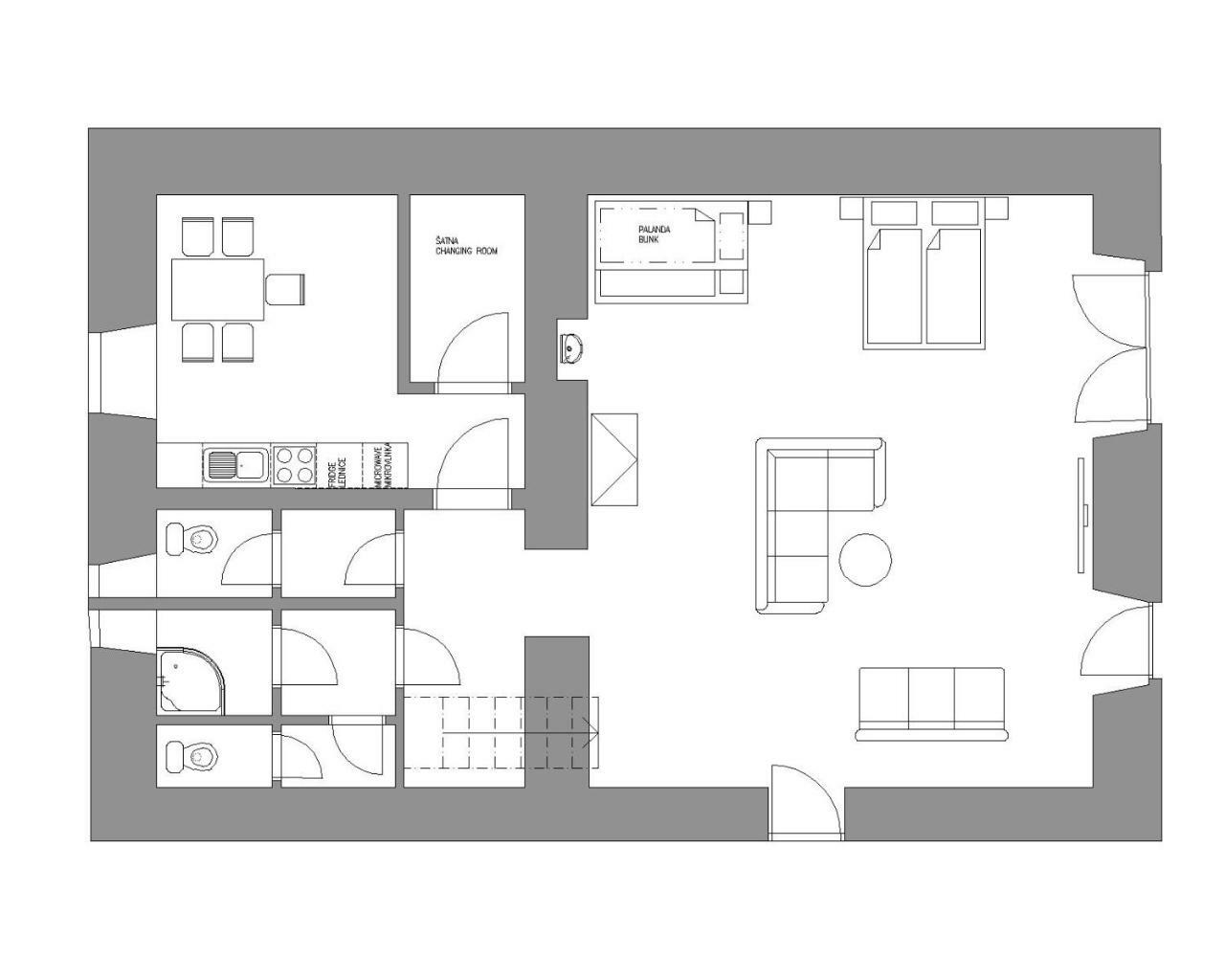Apartmany Na Sumave Kasperske Hory Luaran gambar